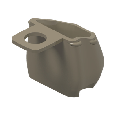 MINI FIGURE SACK · LEGO 4598955 (réf. BrickLink 92590) · Sand Yellow (réf. BrickLink Dark Tan)