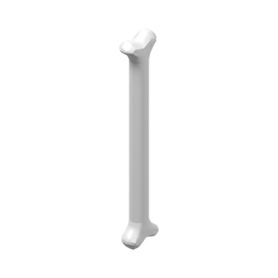 5 M. Ø3.2 BONE · LEGO 4600307 (réf. BrickLink 92691) · White (réf. BrickLink White)