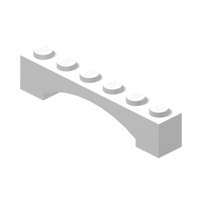 BRICK 1X6 W/INSIDE BOW