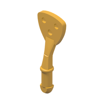 Friends Accessories Spatula with Holes · LEGO 6037810 (réf. BrickLink 93082e) · Couleur BrickLink : Bright Light Orange
