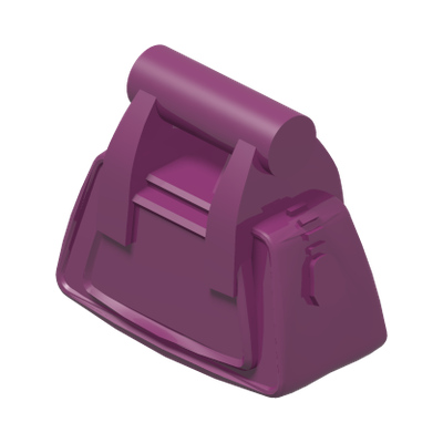 BAG, SPORT · LEGO 6395609 (réf. BrickLink 93091) · Bright Reddish Violet (réf. BrickLink Magenta)