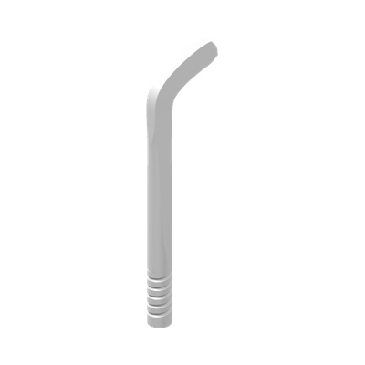Minifigure, Utensil Hockey Stick, Tapered Shaft · LEGO 4618276 (réf. BrickLink 93559) · Couleur BrickLink : White