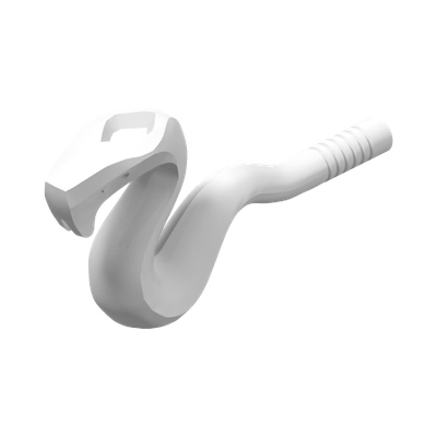 Snake, Raised · LEGO 4646642 (réf. BrickLink 98136) · Couleur BrickLink : White