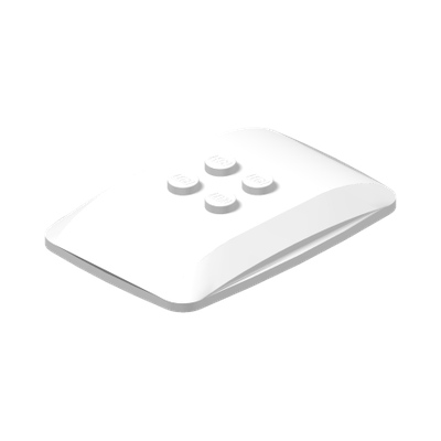 ROOF 4X6X2/3 · LEGO 4646574 (réf. BrickLink 98281) · White (réf. BrickLink White)