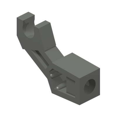 BAD ROBOT ARM · Dark Stone Grey (réf. BrickLink Dark Bluish Gray)