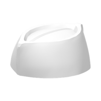 Minifigure, Headgear Cap, Butcher / Food Service · LEGO 4652814 (réf. BrickLink 98381) · Couleur BrickLink : White