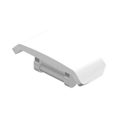 Vehicle, Spoiler with Bar Handle · LEGO 6131830 (réf. BrickLink 98834) · Couleur BrickLink : White
