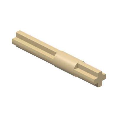 KRYDSAKSEL M/STOP 4M · LEGO 4666999 (réf. BrickLink 99008) · Brick Yellow (réf. BrickLink Tan)