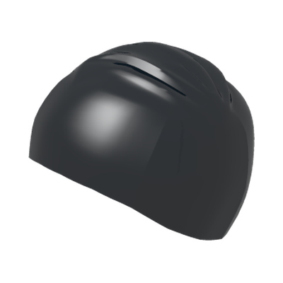 Minifigure, Headgear Cap, Swimming · LEGO 4657385 (réf. BrickLink 99241) · Couleur BrickLink : Black