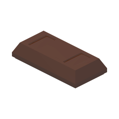 GOLD INGOT · Reddish Brown (réf. BrickLink Reddish Brown)