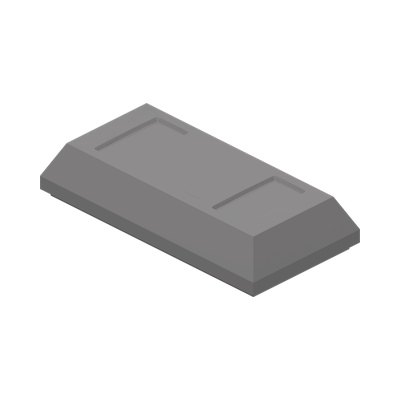 GOLD INGOT · Silver Metallic (réf. BrickLink Flat Silver)