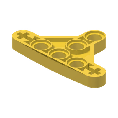 TRIANGEL · LEGO 6331435 (réf. BrickLink 99773) · Bright Yellow (réf. BrickLink Yellow)