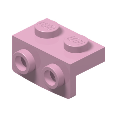 ANGULAR PLATE 1,5 TOP 1X2 1/2 · Light Purple (réf. BrickLink Bright Pink)