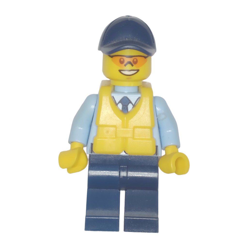 Police - City Officer, Life Jacket, Orange Sunglasses · cty0615