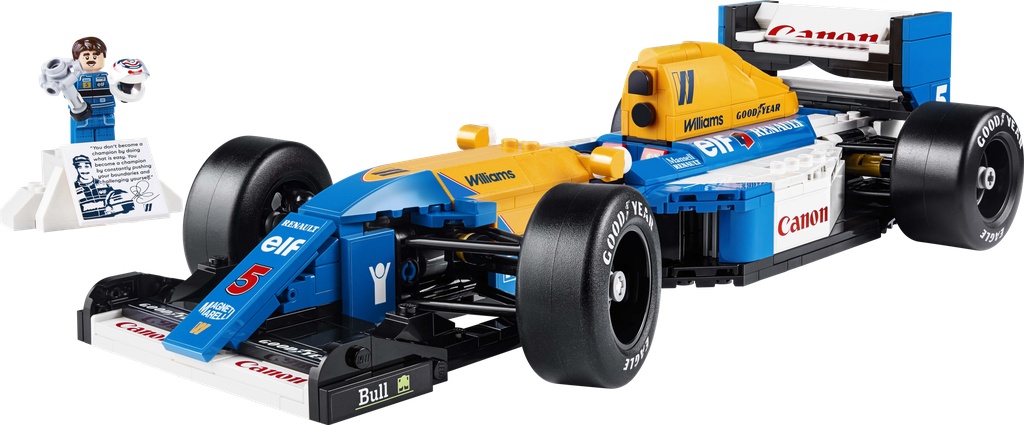 Williams Racing FW14B et Nigel Mansell · 10353-1