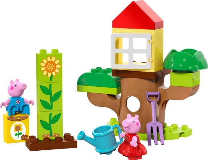 JARDIN +CABANE PEPPA PIG DUPLO