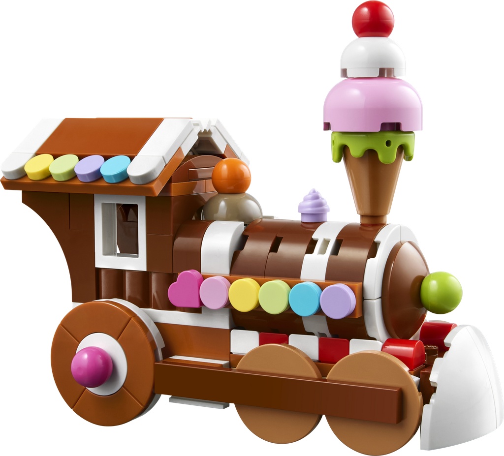 Série célébrations : le train en pain d’épice décoratif · 40777-1