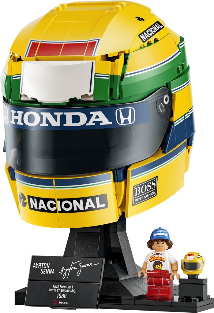 Casque d’Ayrton Senna