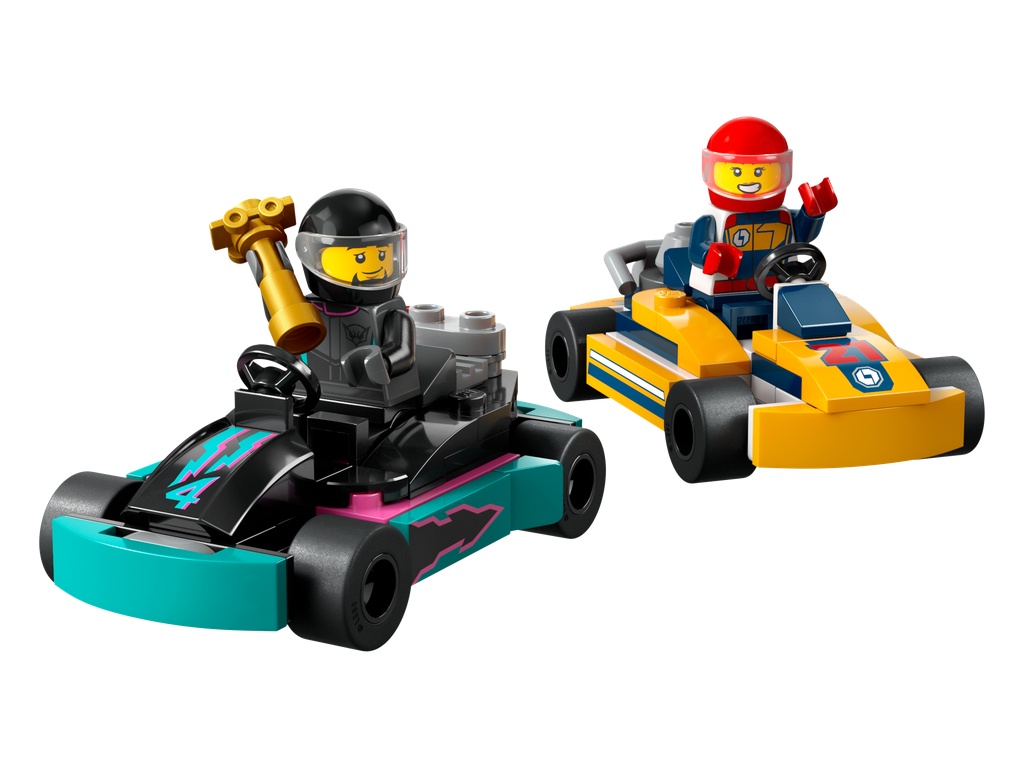Les karts et les pilotes de course · 60400-1