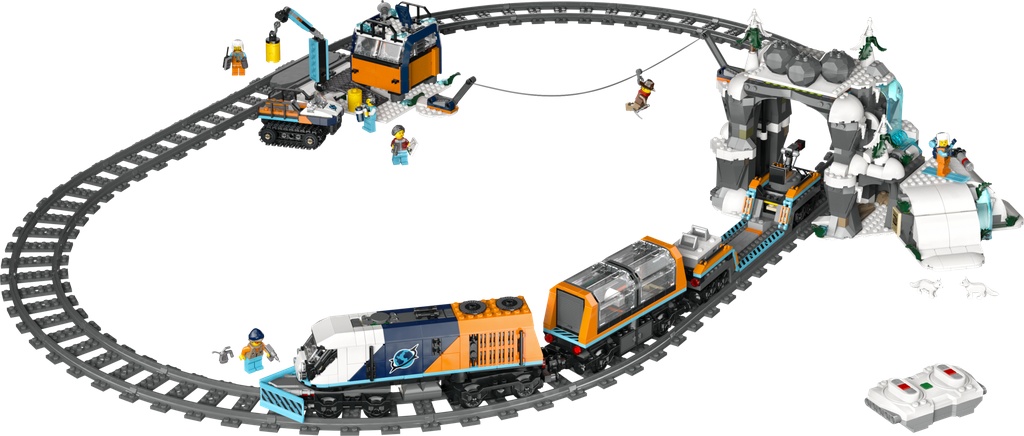 Le train express des explorateurs en Arctique · 60470-1