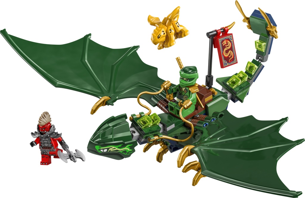 Le dragon vert de la forêt de Lloyd