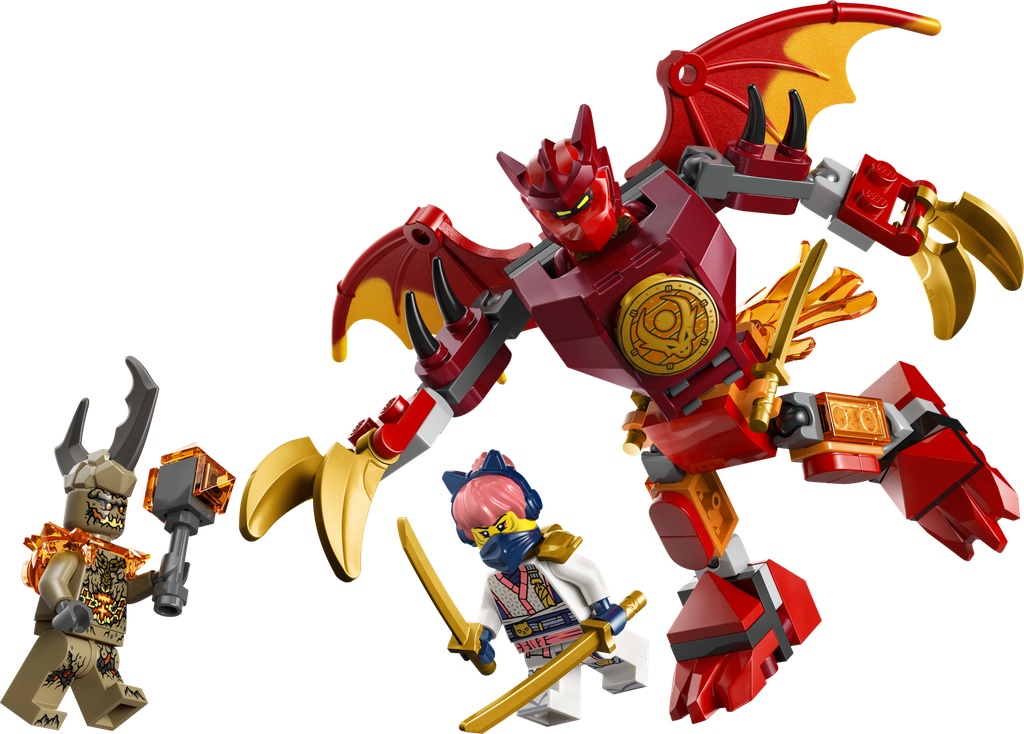 Pack de combat : le robot dragon de Kai · 71851-1