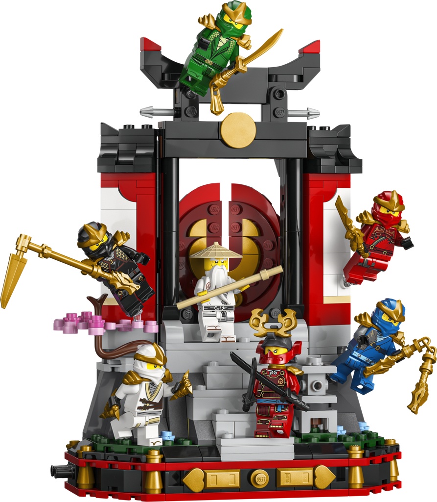 15e anniversaire : Collection des personnages Ninjas