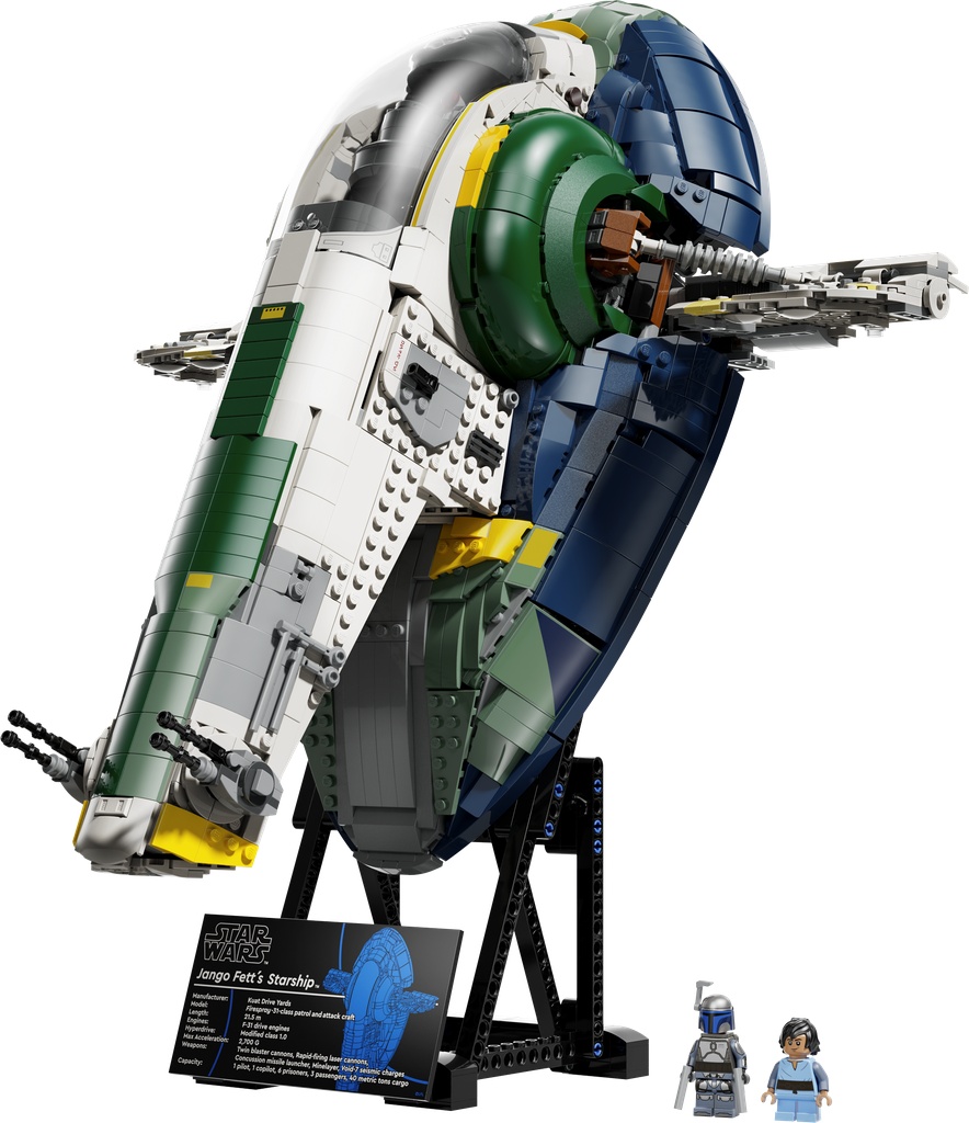 Le vaisseau de classe Firespray de Jango Fett · 75409-1
