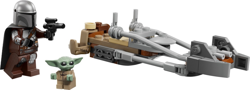 Le speeder bike du Mandalorien et Grogu · 75436-1