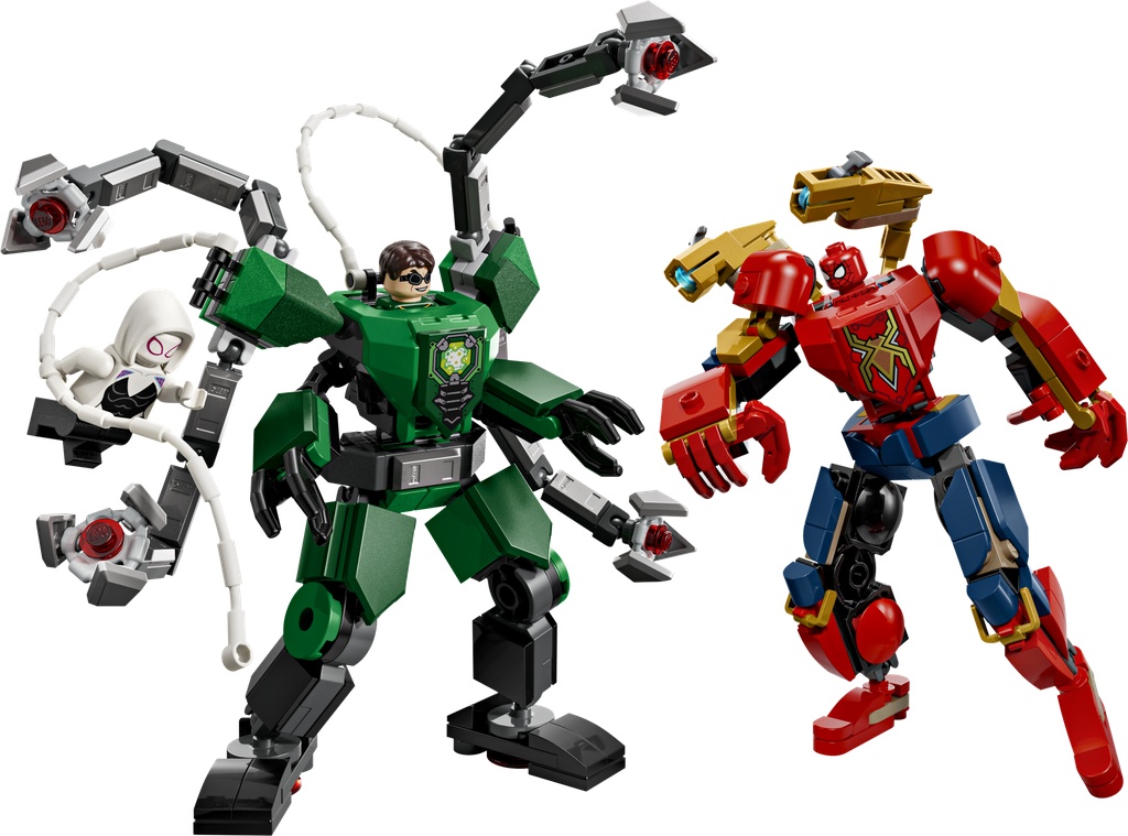 Le combat des robots : Spider-Man contre Docteur Octopus · 76338-1
