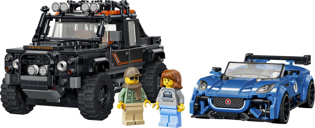 La Jaguar Project 7 et le Land Rover Defender · 77264-1