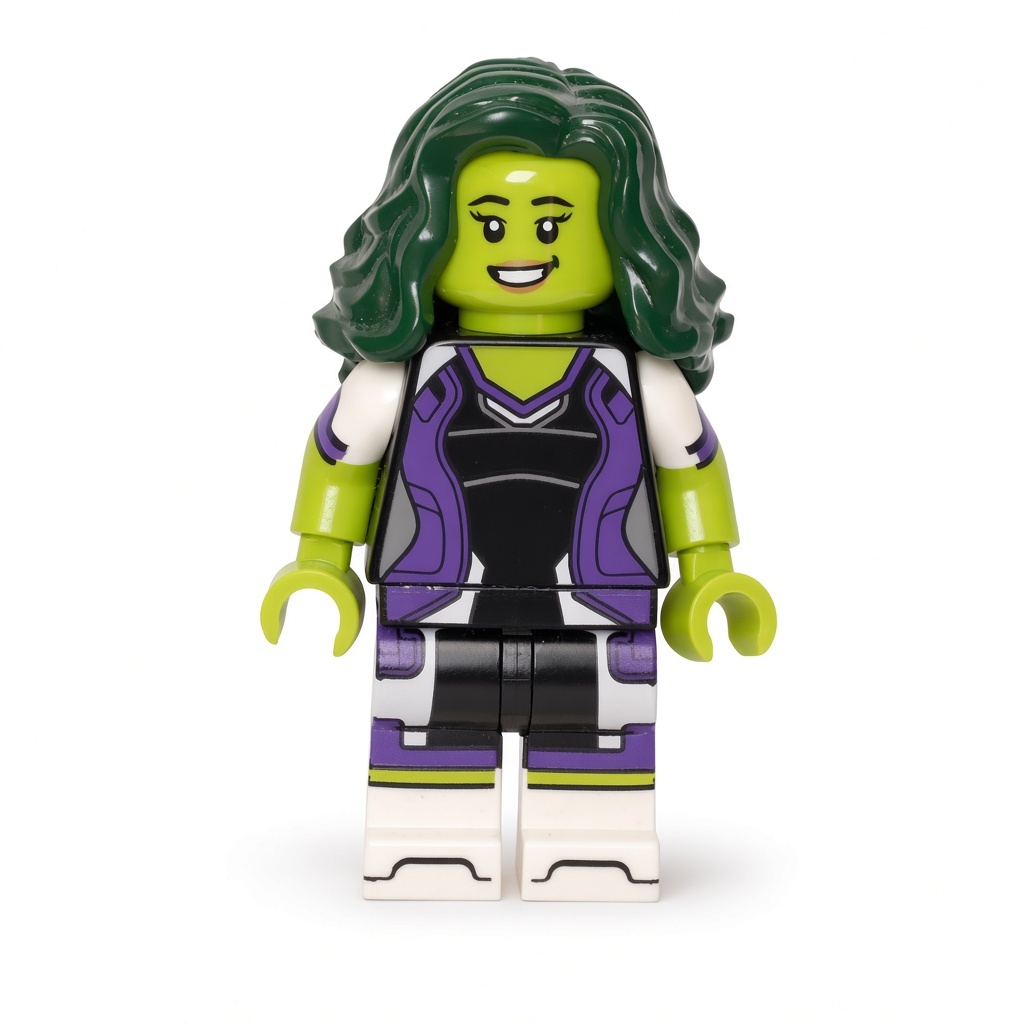 She-Hulk, Marvel Studios, série 2 (figurine uniquement sans support et accessoires) · colmar17