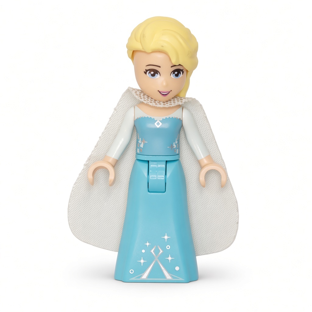 Elsa - Sparkly Light Aqua Cape · dp035