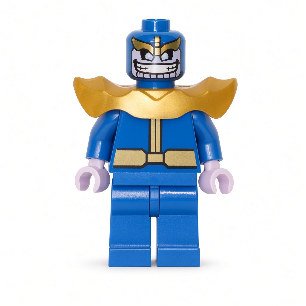 Thanos - Minifigure, Blue Outfit · sh0363