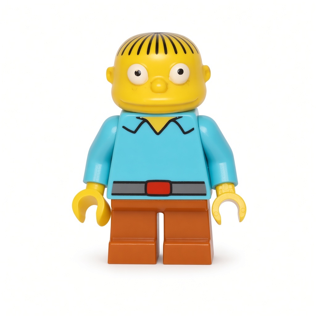 Ralph Wiggum, The Simpsons, Series 1 (Minifigure Only without Stand and Accessories) · sim016