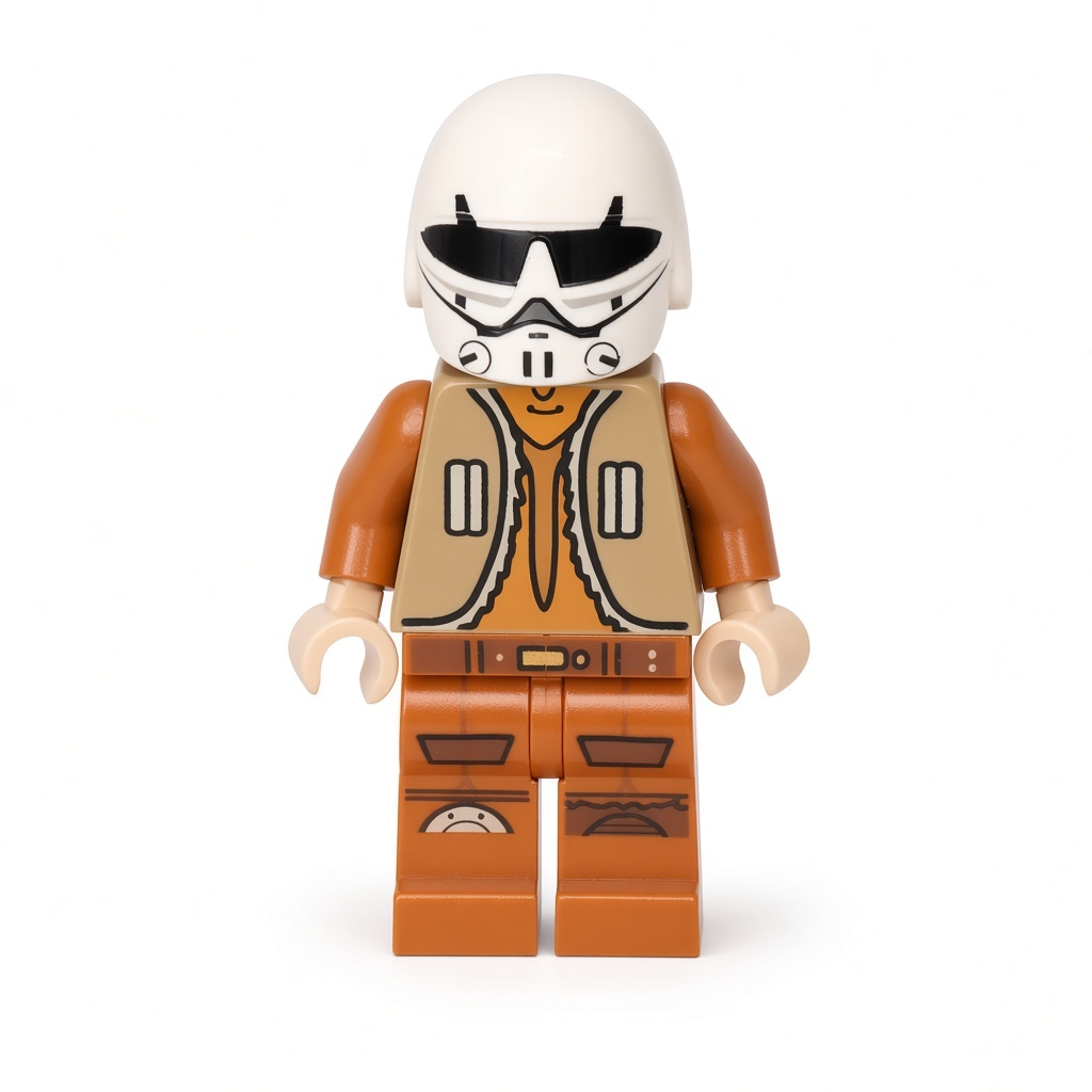 Ezra Bridger - Dark Tan Vest, Helmet · sw0574a