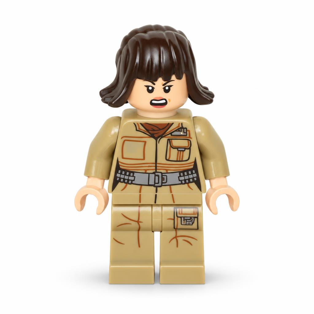 Rose Tico - Dark Tan Outfit, Hair · sw0857