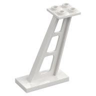 SLANTING STANDARD 2X4/2X2 · LEGO 4142125 (réf. BrickLink 4476b) · White (réf. BrickLink White)