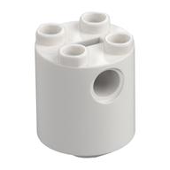 ROUND BRICK 2X2X2 · LEGO 4194010 (réf. BrickLink 30361c) · White (réf. BrickLink White)