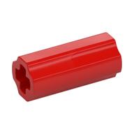 CROSS AXLE, EXTENSION, 2M · Bright Red (réf. BrickLink Red)