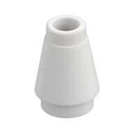 NOSE CONE SMALL 1X1 · White (réf. BrickLink White)