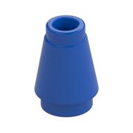 NOSE CONE SMALL 1X1 · Bright Blue (réf. BrickLink Blue)