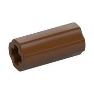 CROSS AXLE, EXTENSION, 2M · Reddish Brown (réf. BrickLink Reddish Brown)