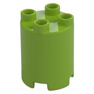 BRICK, ROUND 2X2X2 · LEGO 6058761 (réf. BrickLink 98225) · Bright Yellowish Green (réf. BrickLink Lime)