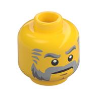MINI HEAD "NO. 1559" · LEGO 6099581 (réf. BrickLink 3626pb1335) · Bright Yellow (réf. BrickLink Yellow)