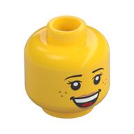 MINI HEAD NO. 1675 · Bright Yellow (réf. BrickLink Yellow)