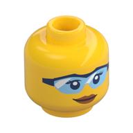 MINI HEAD, NO. 2109 · LEGO 6174454 (réf. BrickLink 3626pb1766) · Bright Yellow (réf. BrickLink Yellow)