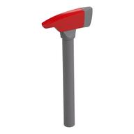 AXE, NO. 2 · LEGO 6248542 (réf. BrickLink 39802pb01) · Multicombination 2 (réf. BrickLink Flat Silver)