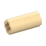 CROSS AXLE, EXTENSION, 2M · Brick Yellow (réf. BrickLink Tan)