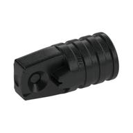 FRIC/STUMP WITH CROSS HOLE · LEGO 6265699 (réf. BrickLink 53923) · Black (réf. BrickLink Black)